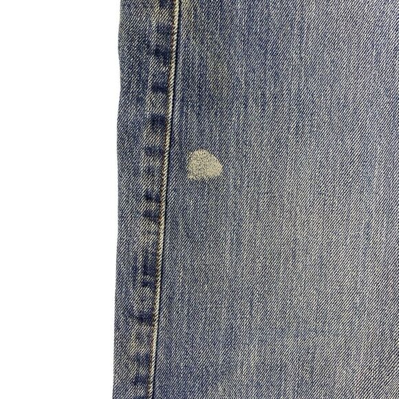 Levi's Men's Straight Blue Jeans 501s Vtg white tag - Picture 3 of 8
